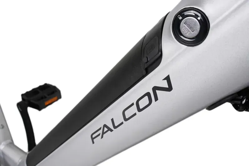 Falcon Horizon Low Step Electric Hybrid In Silver-5