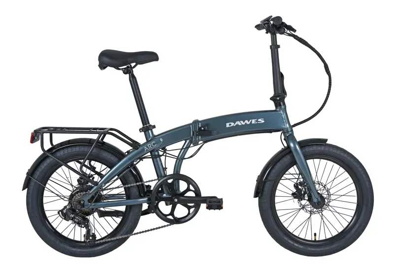 Dawes Arc II Folding Electric Bike in Dark Grey