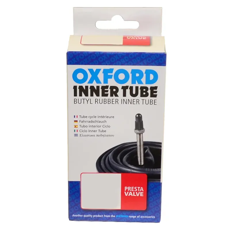 Oxford 700x18-23c Presta Inner Tube in Black