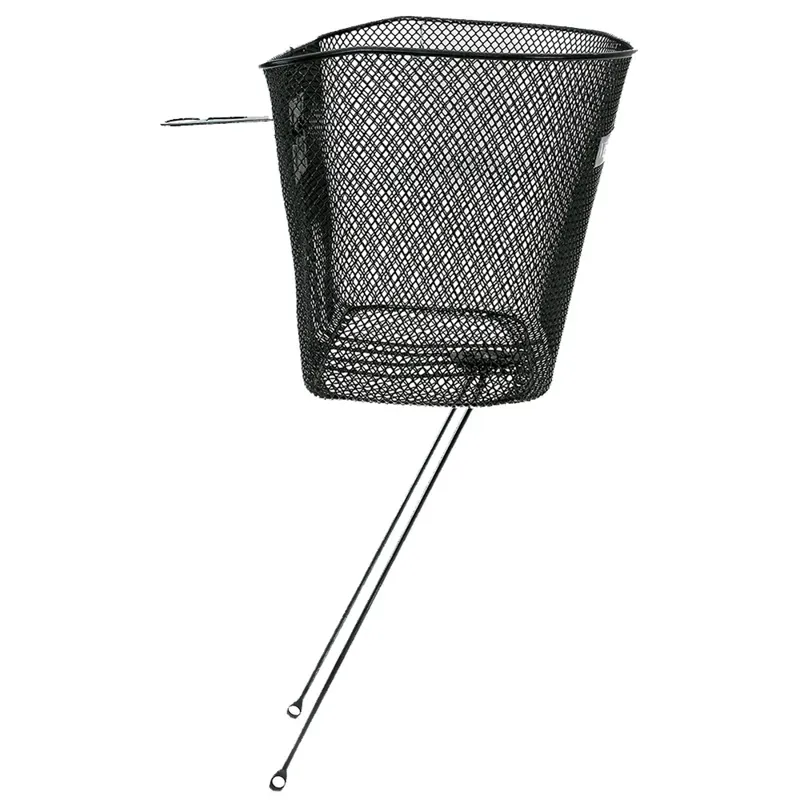 Oxford Headstock Fitting Front Wire Basket in Black