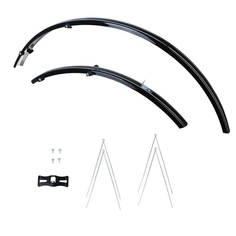 Oxford 700c 27 inch Std Narrow 31mm Mudguards in Black