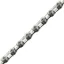 Taya Tolve-121 12-speed 126-link Chain in Silver