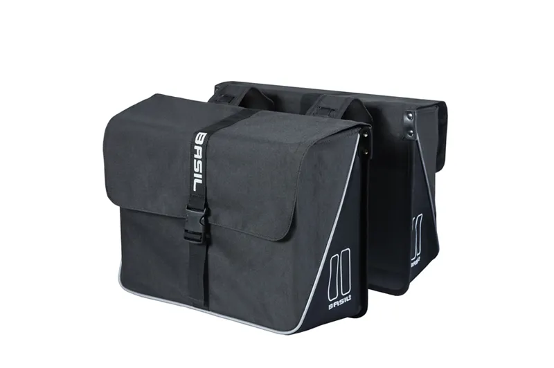 Basil Forte 35l Double Bag in Black