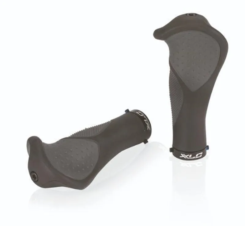 XLC GR-S22 Ergonomic 135mm Handlebar Grips in Black
