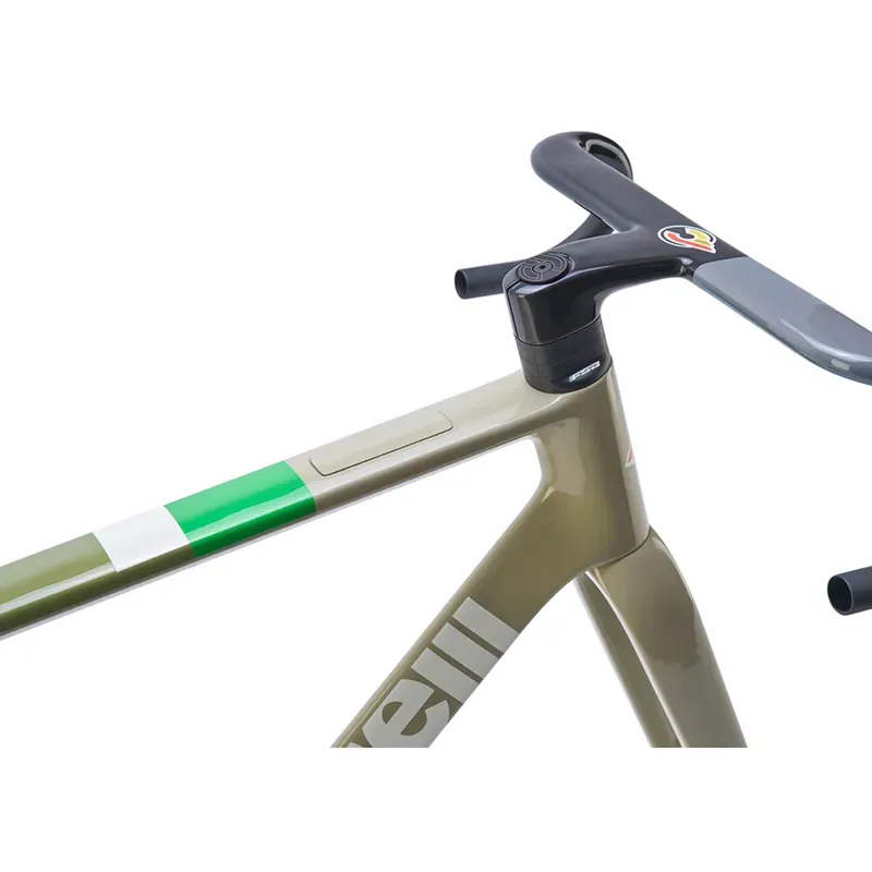 Cinelli King Zydeco II GRX 12X Gravel Bike in Sage/Sand-5