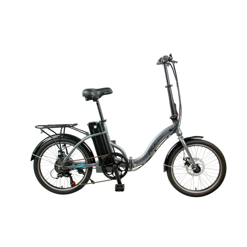 Falcon Crest 20in Electric Folding Bike in Grey