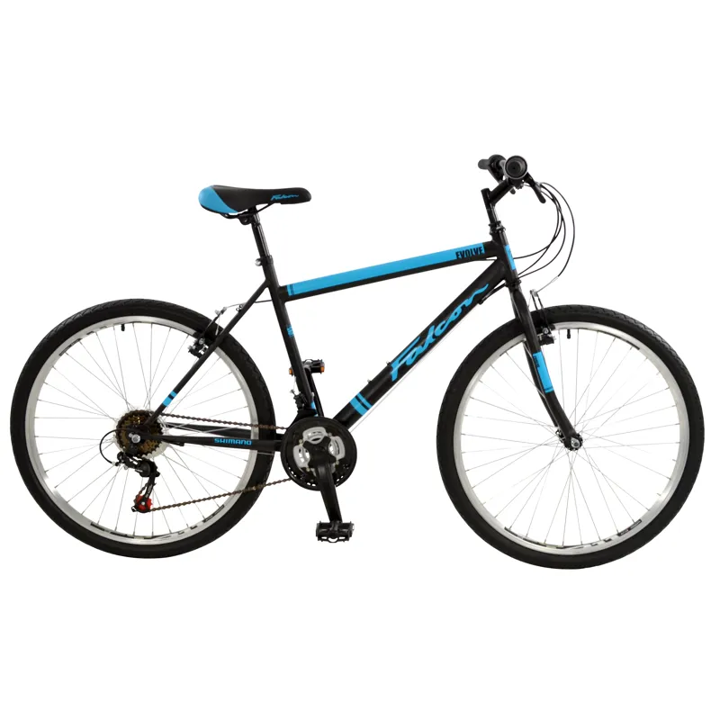 Falcon Evolve G19 Mountain Bike in Black/Blue