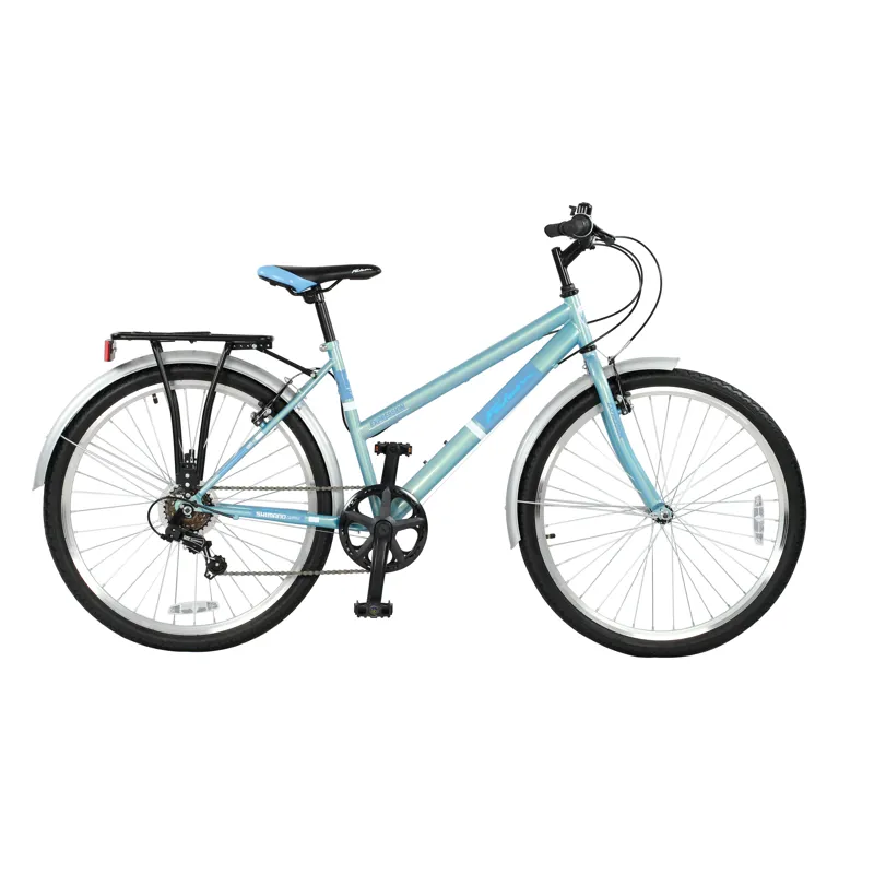 Falcon Expression L17 Hybrid Bike in Sky Blue