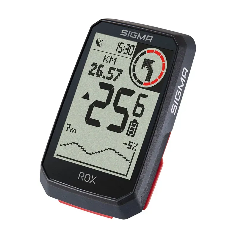Sigma ROX 4.0 Sensor Set GPS Cycle Computer in Black