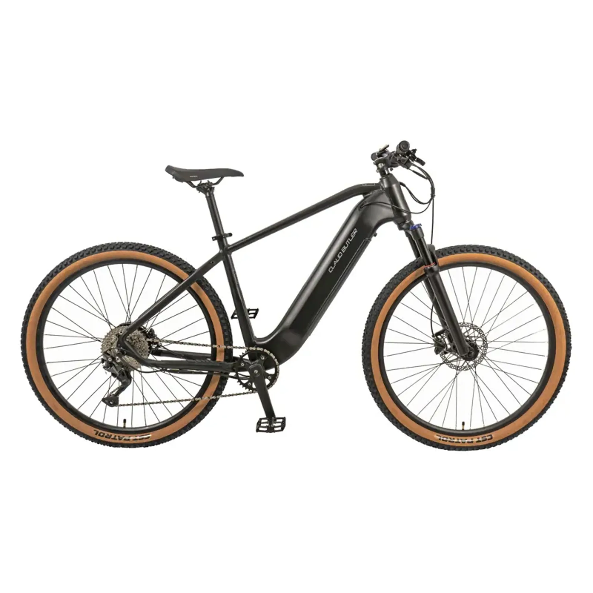 Claud Butler Wrath Electric Mountain Bike In Stealth Black