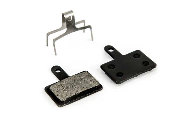 Fibrax Shim Deore Mechanical Semi-Metallic Disc Pads in Black