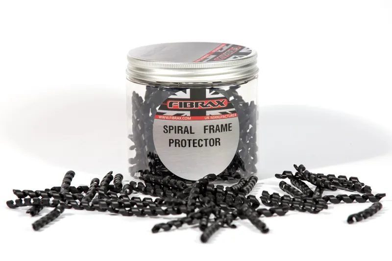 Fibrax Spiral Frame Protectors in Black