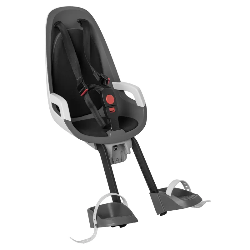 Hamax Caress Observer Front Frame Mount Childseat: White/ Black WHITE/BLACK size