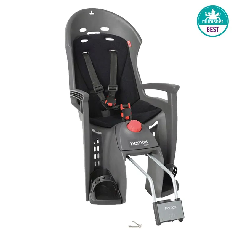 Hamax Siesta Rear Frame Mount Childseat in Grey