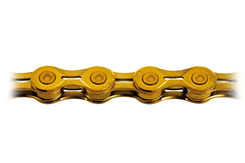 KMC X10EL 114 Link 10-speed Chain in Gold