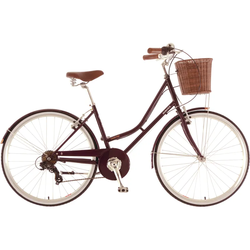 Dawes Cambridge Womens Heritage Bike in Plum