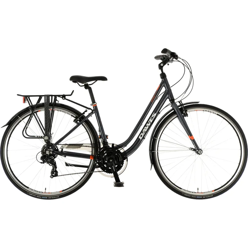 Dawes Mojave Low Step Urban Hybrid Bike in Grey