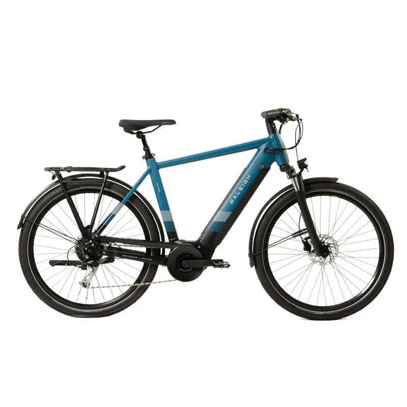 2022 Raleigh Centros Derauiller Gear eBike in Ocean Blue