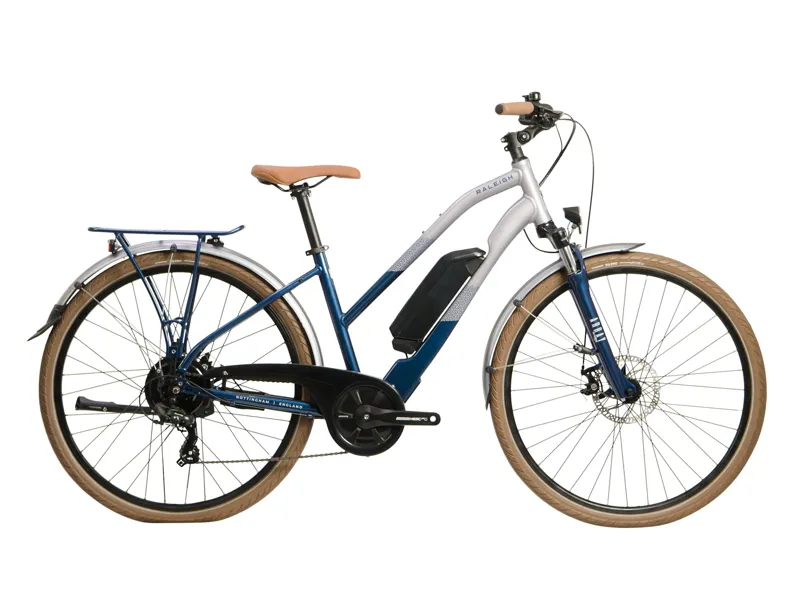 2021 Raleigh Array Electric Hybrid Bike in Blue