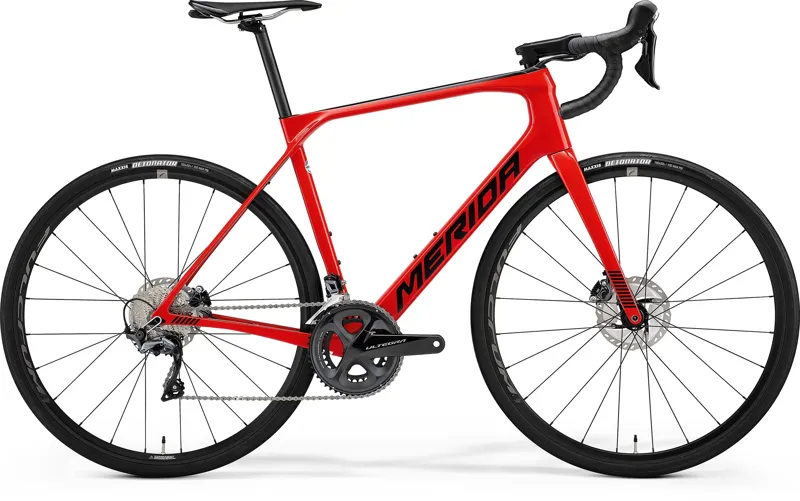 2021 Merida Scultura Endurance 6000 Carbon Road Bike in Red