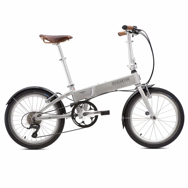 Bickerton Argent 1909 Country Folding Bike 20 Silver one size
