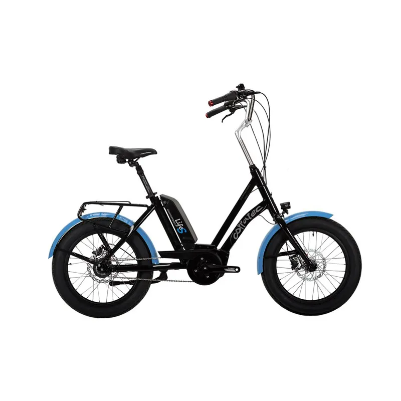 LifeS AP5 RD 8 speed black mudguards