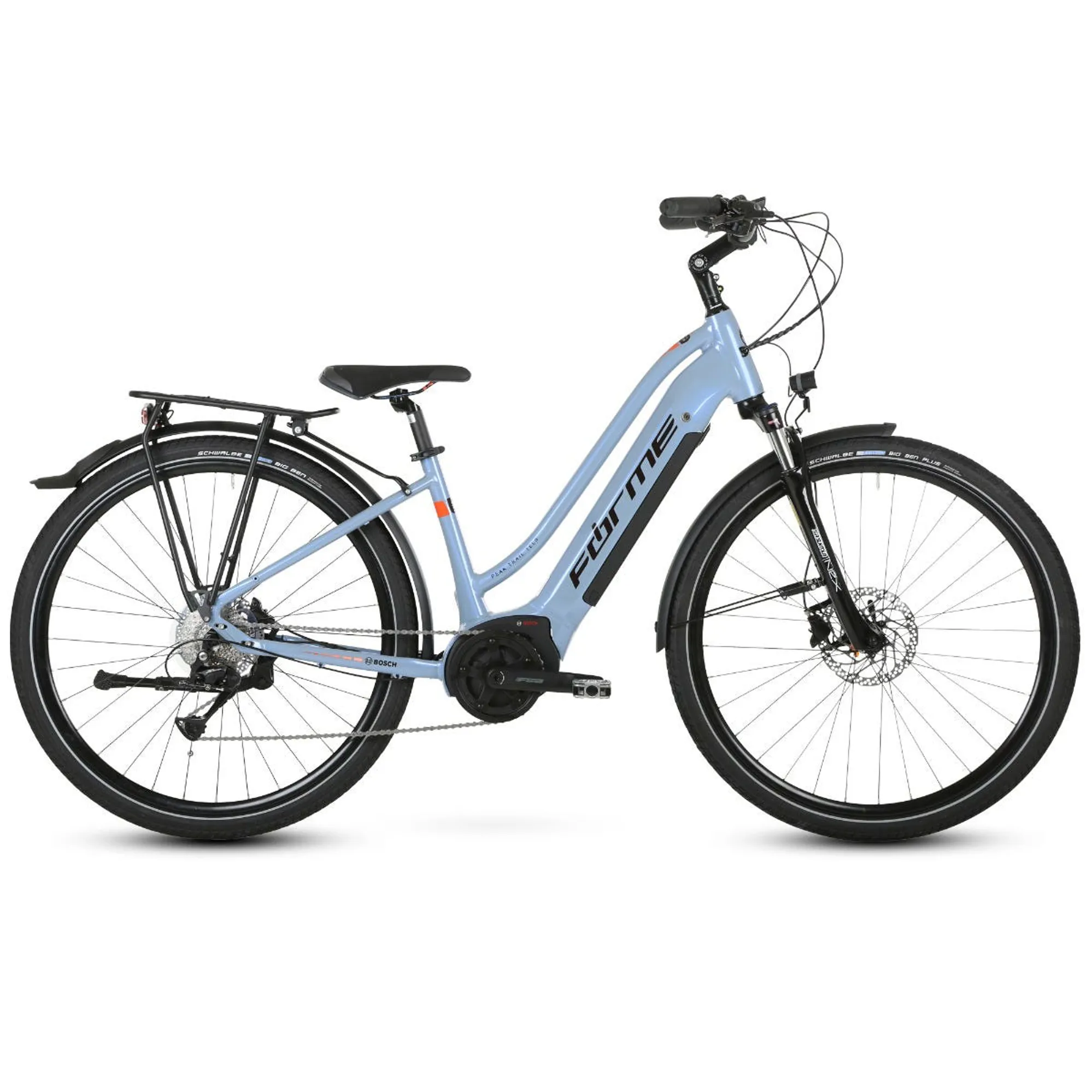 Forme Cycle Forme Peak Trail 1 ELS Electric Hybrid Bike in Blue