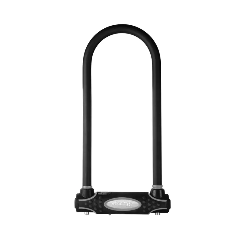 Masterlock 13mm 280x110mm D-Lock w/Carrier Bracket in Black