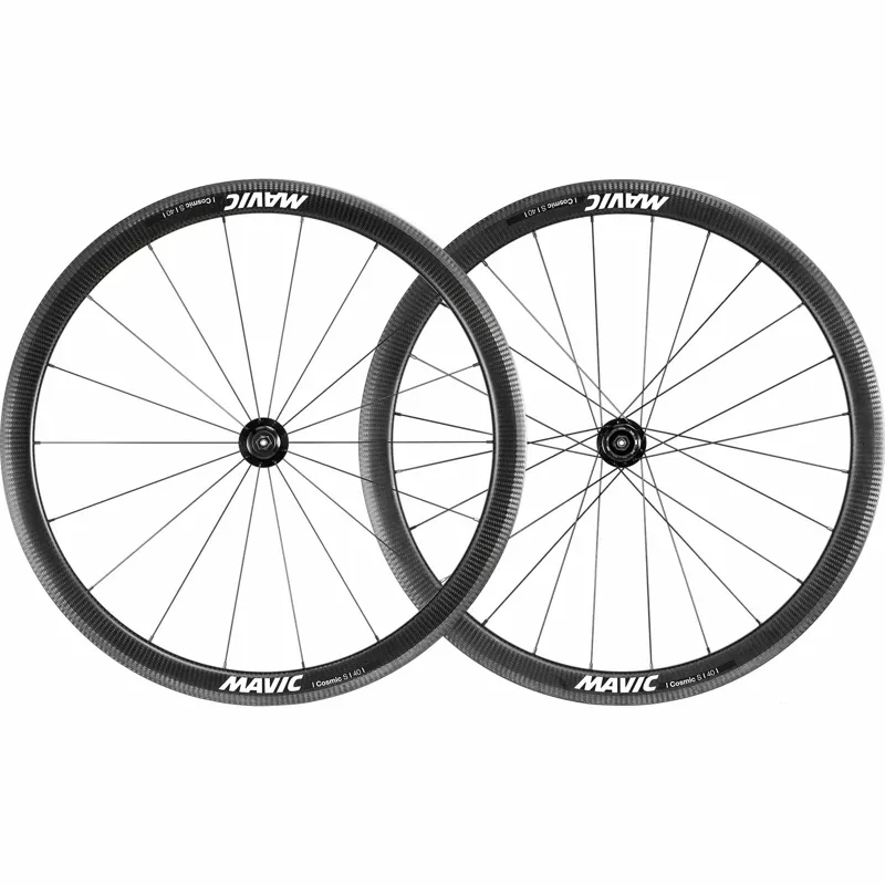 Mavic Cosmic S 40 Rim Brake Black-6
