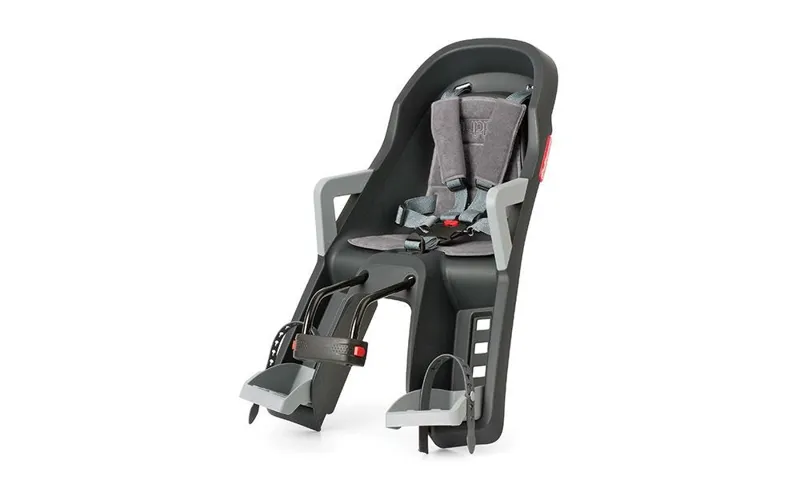 Polisport Guppy Mini Childseat Front Grey 9-15kg