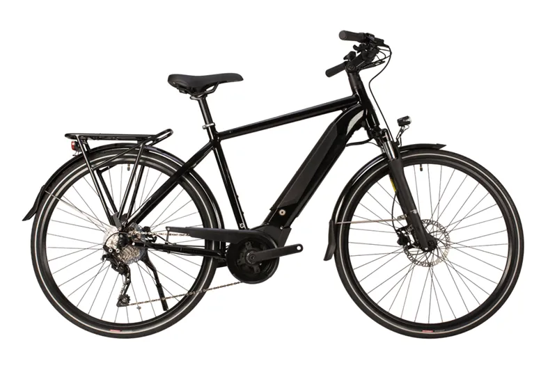 2020 Raleigh Centros Tour Crossbar Electric Bike in Black