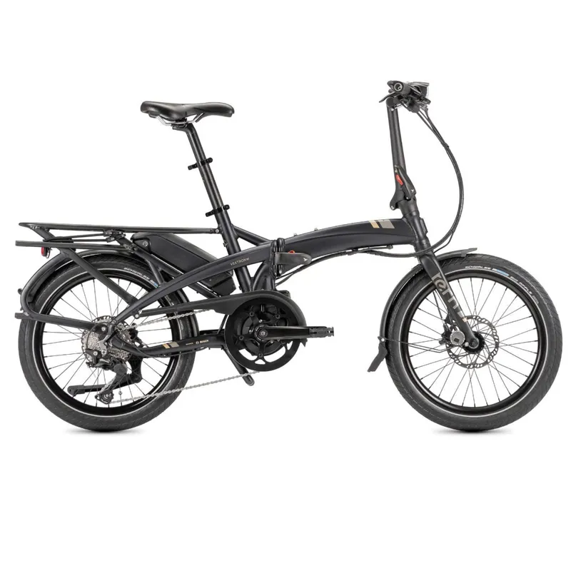 Tern Vektron S10 Performance 10 Speed Folding eBike in Black