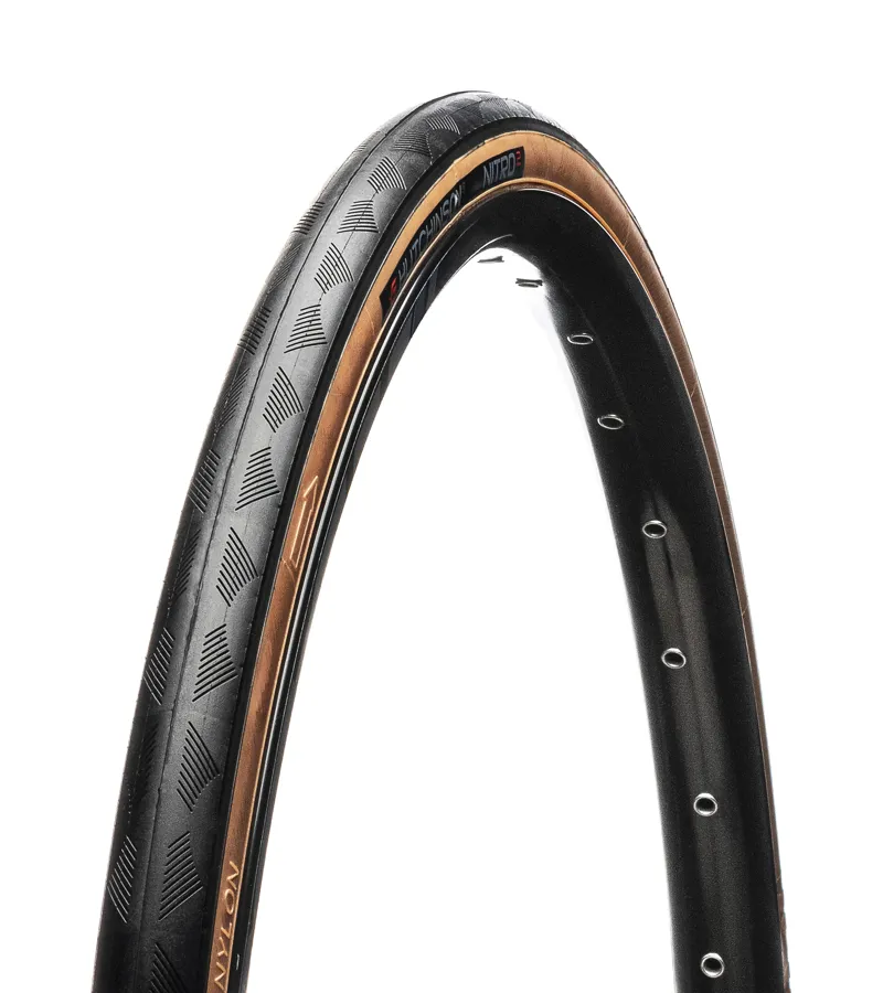 Hutchinson Nitro 2 Road Leisure Tyre Tan Wall 700 x 28 tube type folding