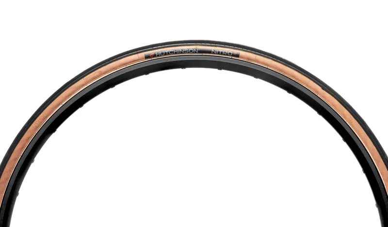 Hutchinson Nitro 2 Road Leisure Tyre Tan Wall 700 x 28 tube type folding-1