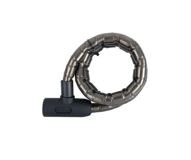 Oxford Barrier 1.4mx25mm Armoured Cable Lock in Smoke