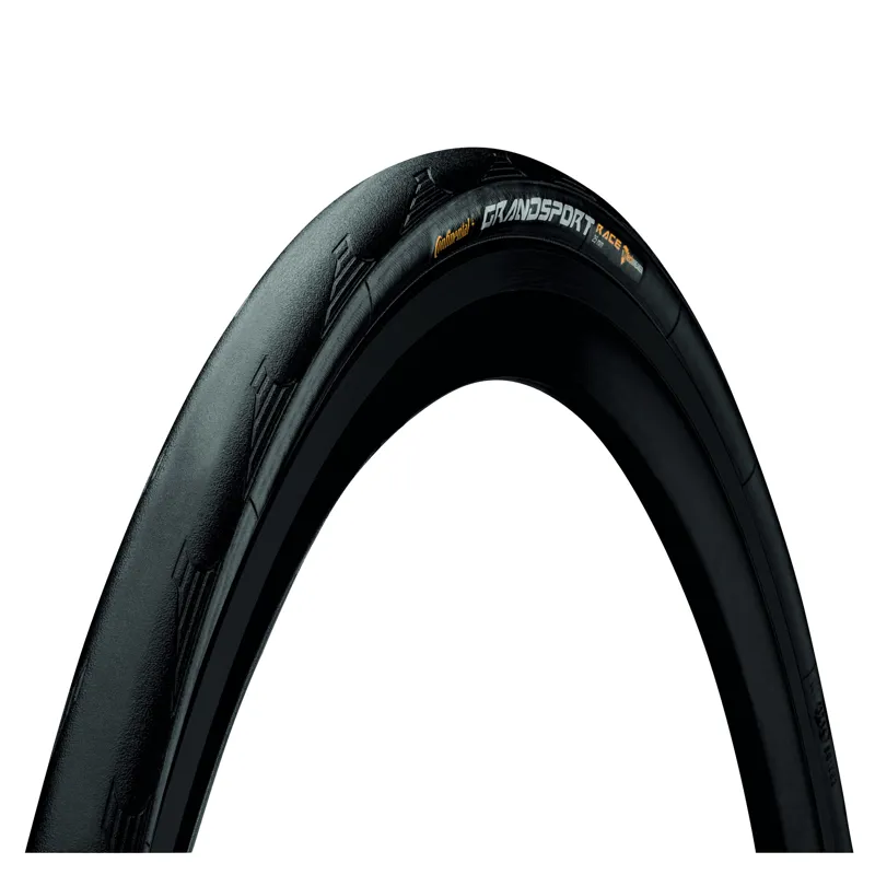 Continental Grand Sport Race Tyre - Wire Bead Puregrip Compound: BLACK/BLACK 700x32c