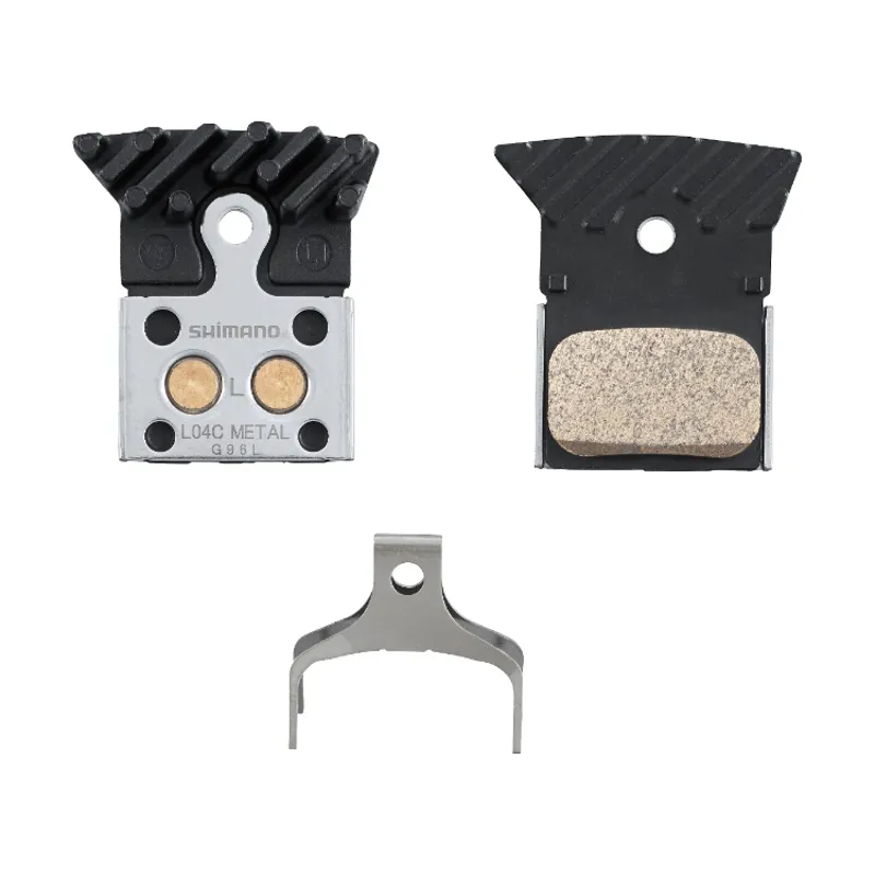 Shimano L04c-mf 1 Pair Disc Brake Pad Metal With Fin